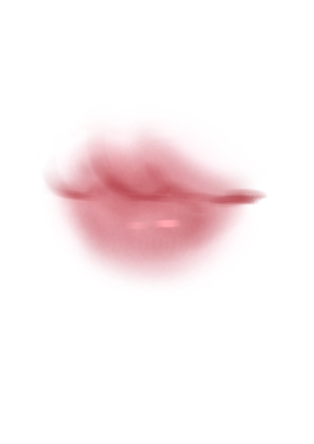 How to draw soft lips