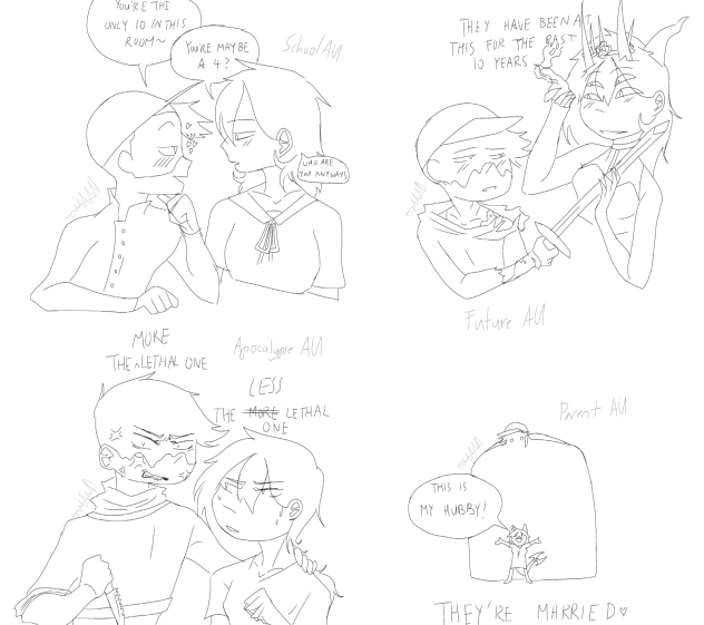 Funny AU dynamics UvU