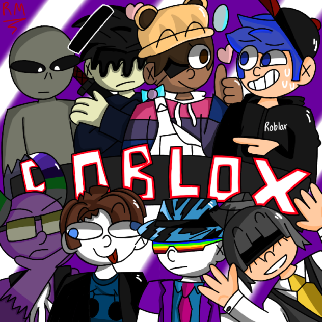My roblox friends redraw