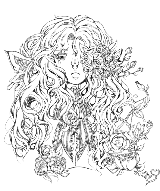 lineart_flower