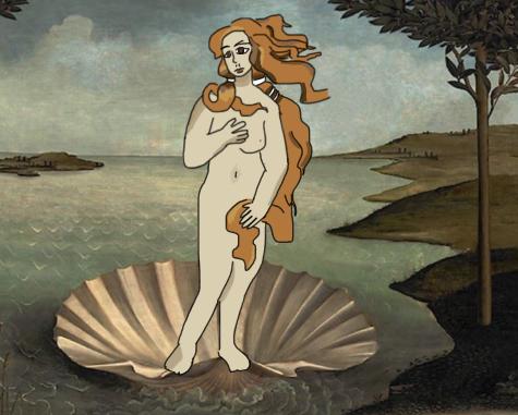 My version of the birth of Venus