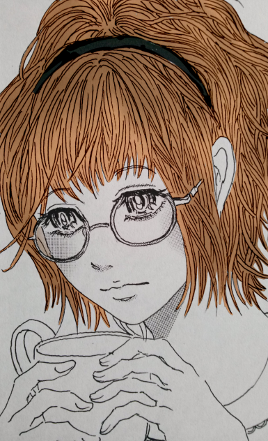 途中