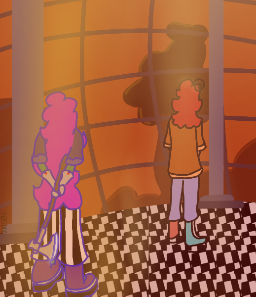 It's a nice view isn't it Simon.. - ibisPaint