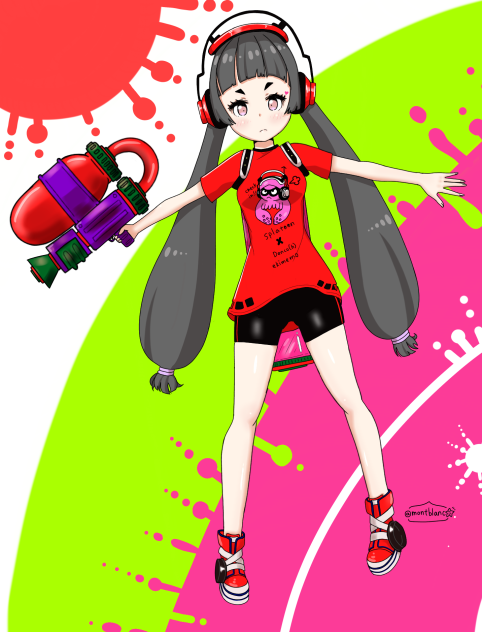 駅メモ 角館あけひ スプラトゥーン コスプレ