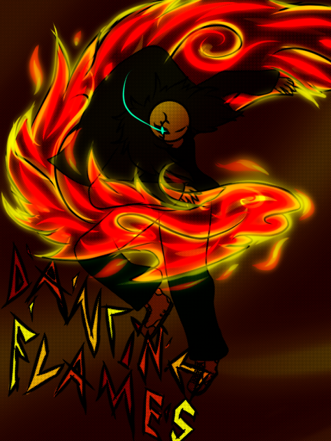 DANCING FLAME - ibisPaint