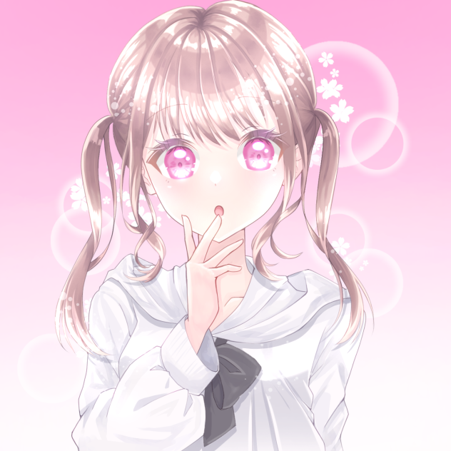 私のアイコンイラスト🌸