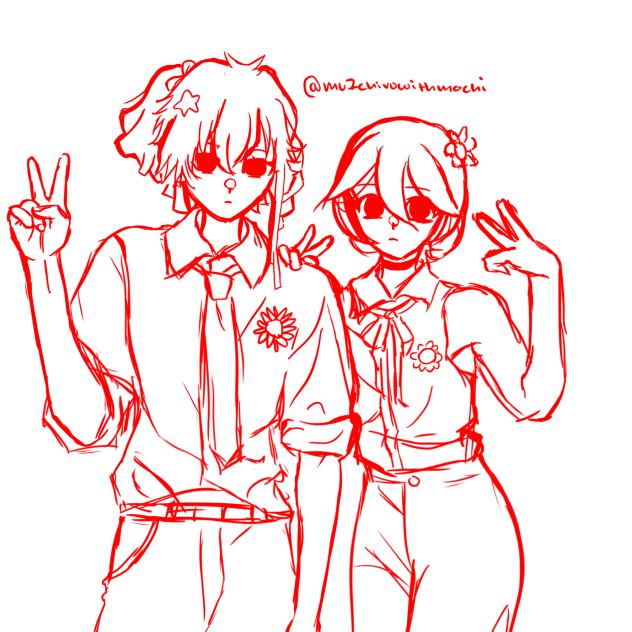 Namae & Emi as Denji & Reze