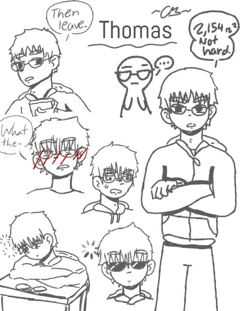 Thomas Character sheet