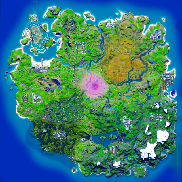 Chapter 2 Season 9 map concept (19.10)