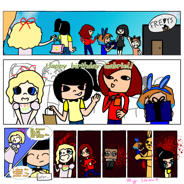 comic FNAF missing children