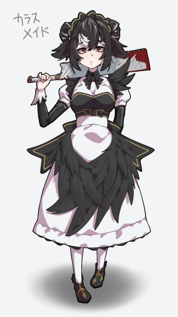 クラスメイト　絵 カラスメイド - ibisPaint