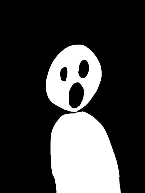 Mild scary ghost