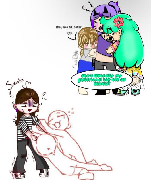 😡'She's mine!'😡