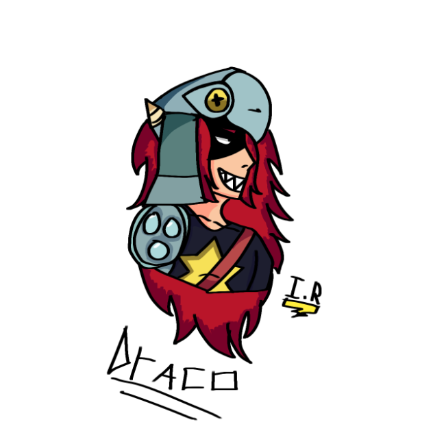 Draco headshot Brawl stars