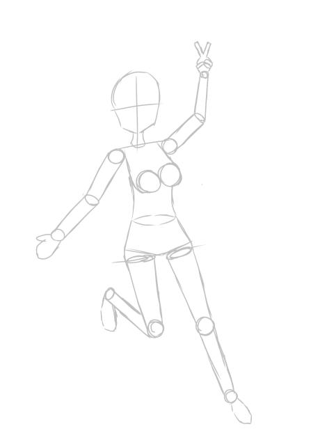 無題399ポーズ練習