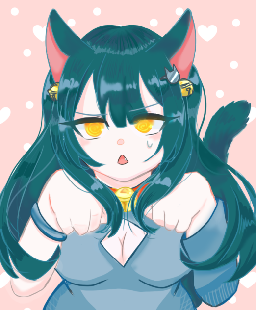 にゃ、ﾆｬｰ…