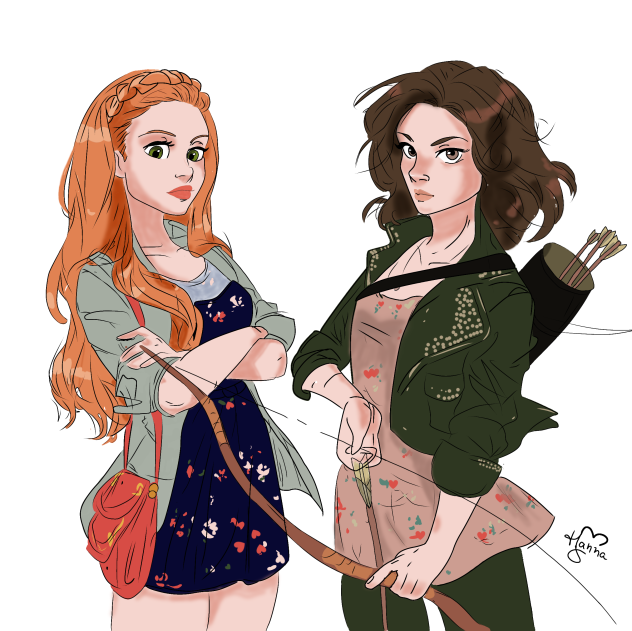 Lydia y Alisson (teen Wolf)