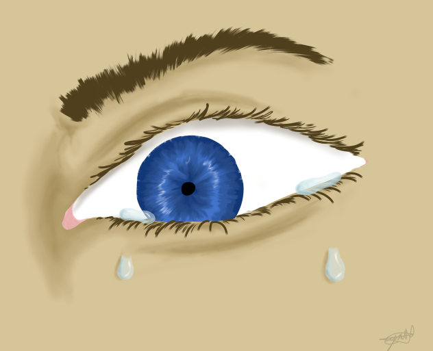blue eyeball