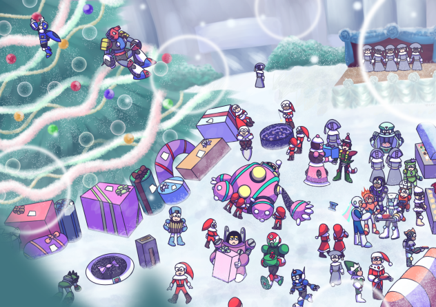 Winter Momento Snow Party