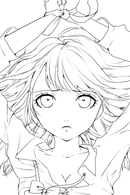 線画！