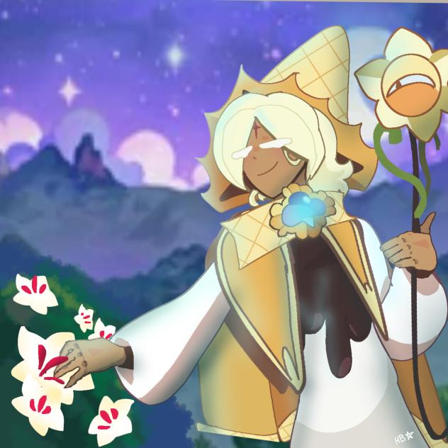 Beautiful Night Lit By Vanilla Sparks