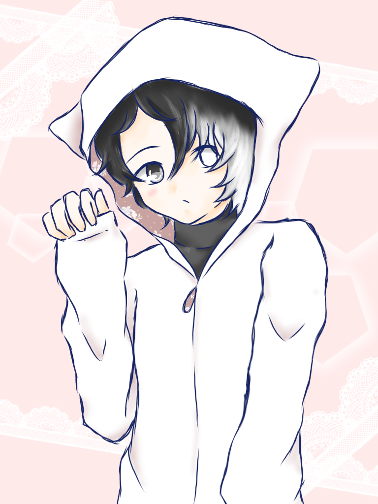 猫耳パーカー男子 Ibispaint