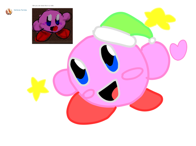 Kirby in my style!(for stefanie partida)