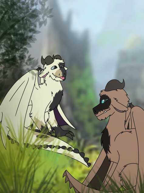 Dragons!! (Fanart!)