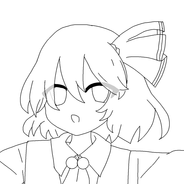 ルーミア 線画