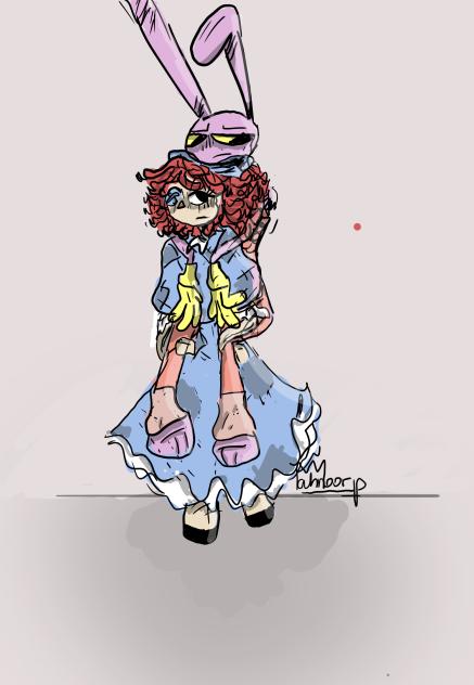 bunnydoll art that i finished ;D