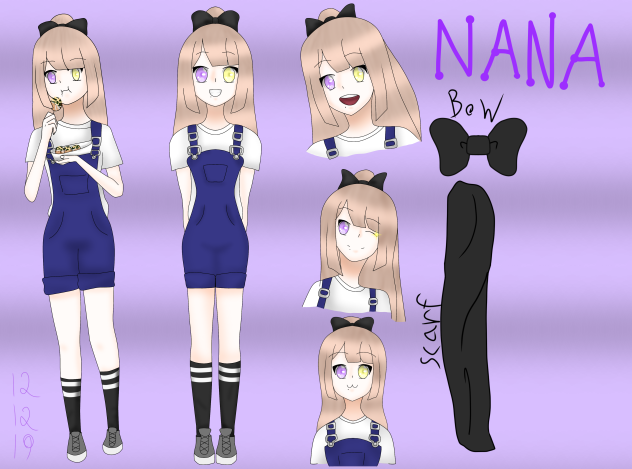 My persona ref sheet