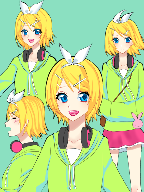 メランコリンちゃんつめ ibisPaint