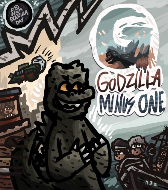 godzilla minus one fanart ^_^