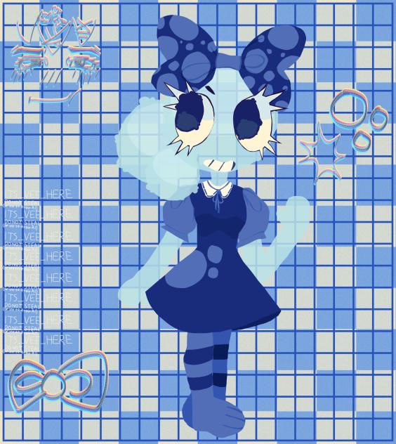 Sapphire Dots Poopy