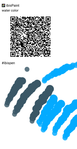 qr code for a water brush