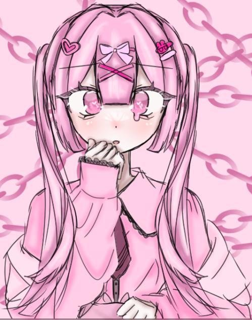 線画塗った！！