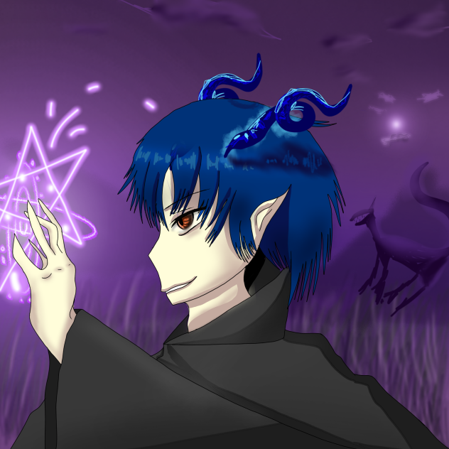 My character 🌌😈
