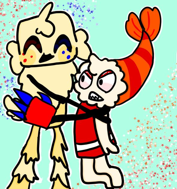 Goob and Shrimpo(Dandy's World)