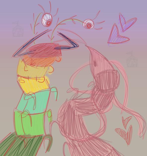 Shrimpipede x Rainbowpede