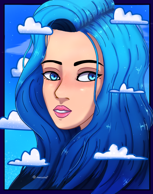 Bluewoman