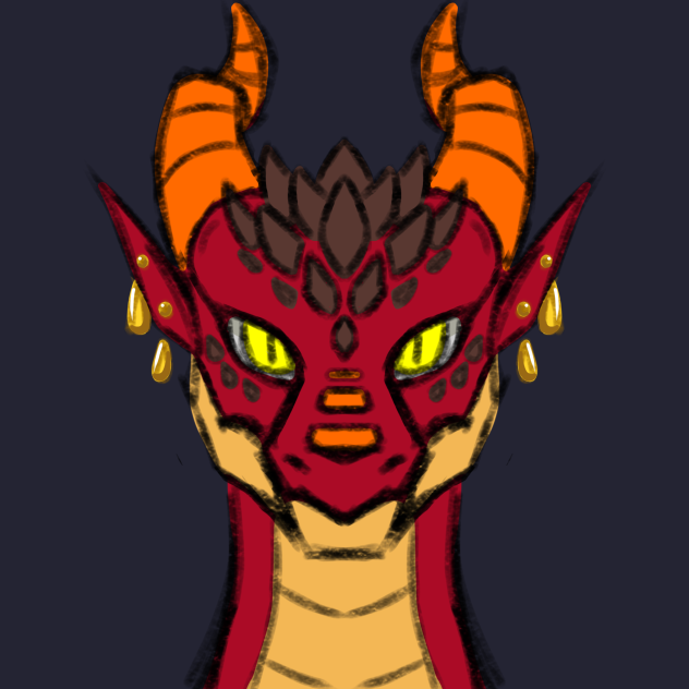 front facing dragon for practice