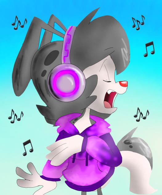 Plum is being so freaking extra 🎶✨💜