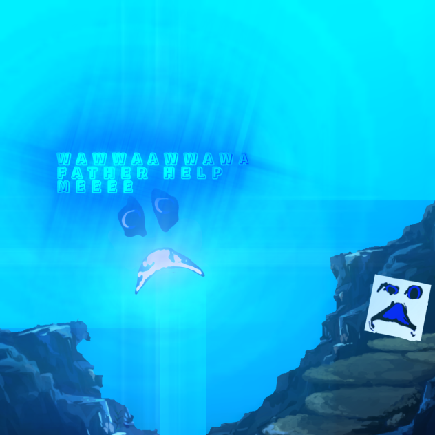 Oh noes billy is drowning