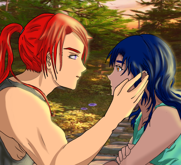 Akemi e Derry