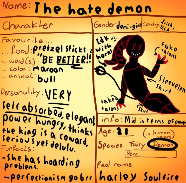The hate demon (name is w.i.p)