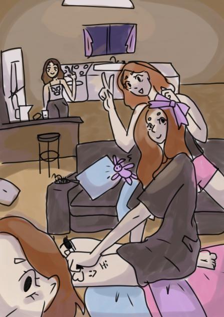 My besties and I at 3AM