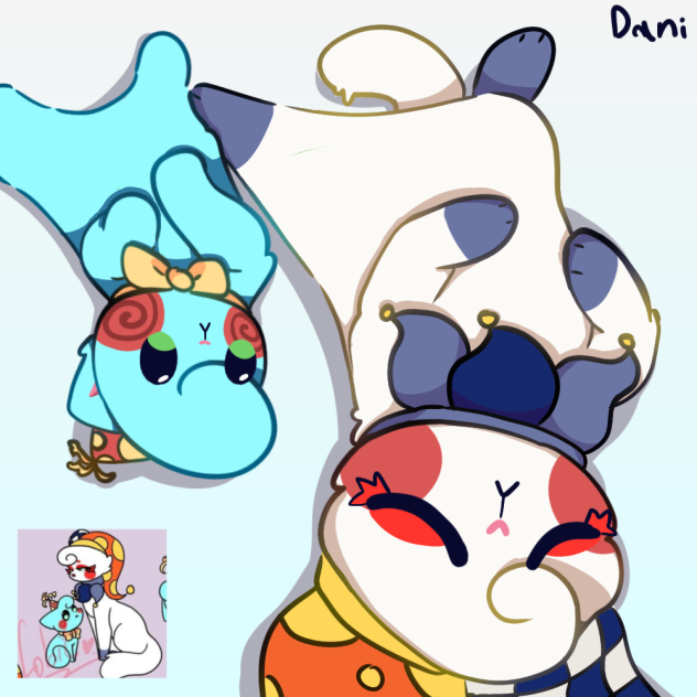 Cyan y Andy