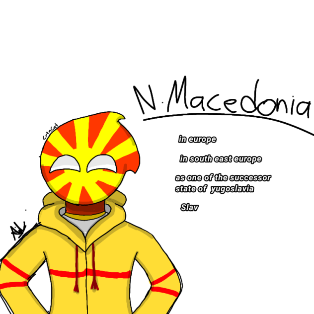 North Macedonia (countryhumans)