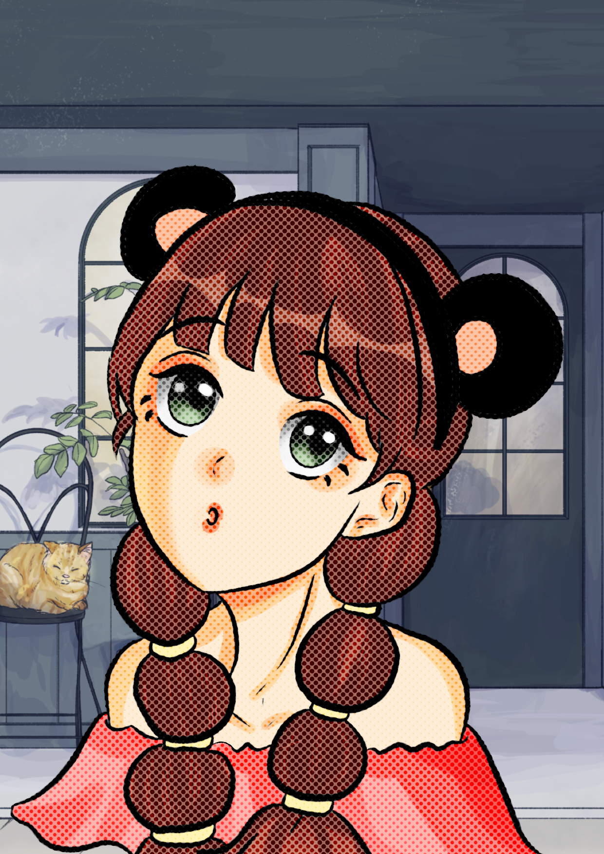 cute girl 👧 - ibisPaint