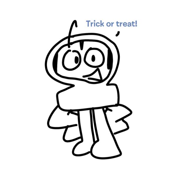 Four’s halloween costume (late)